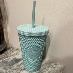 Mint green Starbucks tumbler